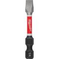 Product Image of SHOCKWAVE Impact Duty 2" Slotted 1/4" Power Bits (Pack of 25), 48-32-4758
