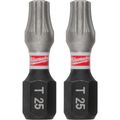 Product Image of SHOCKWAVE 1" T25 Impact Bit (Pack of 15), 48-32-5014