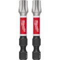 Product Image of SHOCKWAVE Impact Duty 2" T45 Impact Bits (Pack of 2), 48-32-6000