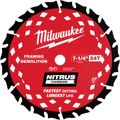 Product Image of 7-1/4" 24T NITRUS Carbide Framing & Demolition Circular Saw Blade - (Pack of 3), 48-40-0753