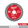 Product Image of 1-1/4" Rebar Cutting Blade (Pack of 5)