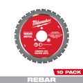 Product Image of 1-1/4" Rebar Cutting Blade (Pack of 10)