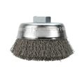 Product Image of 3-1/2" Crimped Wire Cup Brush- Carbon Steel, 48-52-5065