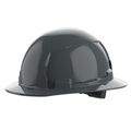 Product Image of BOLT Gray Full Brim Hard Hat w/ 6 pt Ratcheting Suspension (USA) - Type 1, Class E, 48-73-1135