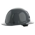 Product Image of BOLT Gray Full Brim Vented Hard Hat w/ 4 pt Ratcheting Suspension (USA) - Type 1, Class C, 48-73-1215
