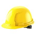 Product Image of BOLT Yellow Front Brim Vented Hard Hat w/ 6 pt Ratcheting Suspension (USA) - Type 1, Class C, 48-73-1222