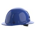 Product Image of BOLT Blue Full Brim Vented Hard Hat w/ 6 pt Ratcheting Suspension (USA) - Type 1, Class C, 48-73-1225
