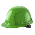 Product Image of BOLT Green Front Brim Vented Hard Hat w/ 6 pt Ratcheting Suspension (USA) - Type 1, Class C, 48-73-1226
