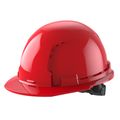 Product Image of BOLT Red Front Brim Vented Hard Hat w/ 6 pt Ratcheting Suspension (USA) - Type 1, Class C, 48-73-1228