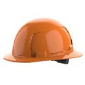 Product Image of BOLT Orange Full Brim Vented Hard Hat w/ 6 pt Ratcheting Suspension (USA) - Type 1, Class C, 48-73-1233