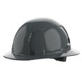 Product Image of BOLT Gray Full Brim Vented Hard Hat w/ 6 pt Ratcheting Suspension (USA) - Type 1, Class C, 48-73-1235