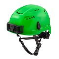 Product Image of BOLT Green Vented Safety Helmet (USA) - Type 2, Class C, 48-73-1306