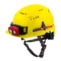Product Image of BOLT Yellow Front Brim Vented Safety Helmet (USA) - Type 2, Class C, 48-73-1322