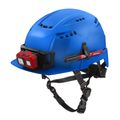 Product Image of BOLT Blue Front Brim Vented Safety Helmet (USA) - Type 2, Class C, 48-73-1324