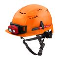 Product Image of BOLT Orange Front Brim Vented Safety Helmet (USA) - Type 2, Class C, 48-73-1332