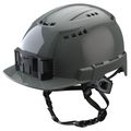 Product Image of BOLT Gray Front Brim Vented Helmet with BOLT - Class C, 48-73-1336