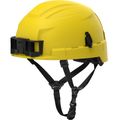 Product Image of BOLT 4PT Custom Yellow Non-Vented Safety Helmet - Type 2, Class E, 48-73-1503C
