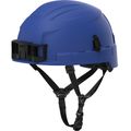 Product Image of BOLT 4PT Custom Blue Non-Vented Safety Helmet - Type 2, Class E, 48-73-1505C