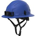 Product Image of BOLT Blue Full Brim Safety Helmet – Type 2, Class E, 48-73-1655