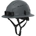 Product Image of BOLT Gray Full Brim Vented Safety Helmet – Type 2, Class C, 48-73-1664