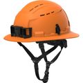 Product Image of BOLT Orange Full Brim Vented Safety Helmet – Type 2, Class C, 48-73-1688