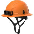 Product Image of BOLT Orange Full Brim Non-Vented Safety Helmet – Type 2, Class E, 48-73-1689