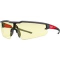 Product Image of Safety Glasses - Yellow Anti-Scratch Lenses (Polybag), 48-73-2101