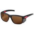 Product Image of Full Frame Safety Glasses with Removable Side Shields - Brown Anti-Scratch Lenses, 48-73-2516