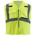 Product Image of Class 2 High Visibility Yellow Mesh Safety Vest (4XL/5XL), 48-73-5114