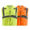 Product Image of Class 2 High Visibility Orange Mesh Safety Vest (Large/XL), 48-73-5116