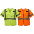 Product Image of Class 3 High Visibility Yellow Safety Vest (4XL/5XL) 48-73-5144