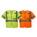 Product Image of Class 3 High Visibility Orange Safety Vest (4XL/5XL), 48-73-5148