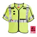Product Image of AR/FR Cat. 1 Class 3 Breakaway High Visibility Yellow Safety Vest, ANSI/CSA (2XL/3XL), 48-73-5333
