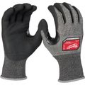 Product Image of Cut Level 4 High-Dexterity Nitrile Dipped Gloves (Small) 48-73-7140E