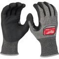 Product Image of Cut Level 4 High-Dexterity Nitrile Dipped Gloves (Large) 48-73-7142E