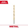 Product Image of 3/16" THUNDERBOLT Titanium Drill Bit, 48-89-2209