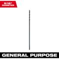 Product Image of 5/16" x 12" Aircraft Length Black Oxide Drill Bit, 48-89-2773