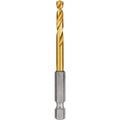 Product Image of 3/16" SHOCKWAVE Impact Duty RED HELIX Titanium Drill Bit, 48-89-4609
