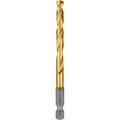 Product Image of 15/64" SHOCKWAVE Impact Duty RED HELIX Titanium Drill Bit, 48-89-4612