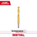 Product Image of 11/32" SHOCKWAVE Impact Duty RED HELIX Titanium Drill Bit, 48-89-4619