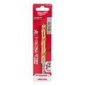 Product Image of 11.50 mm Dia 135 deg Point High Speed Steel Jobber Drill Titanium Coated, 48-89-4826