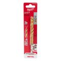 Product Image of 12.00 mm Dia 135 deg Point High Speed Steel Jobber Drill Titanium Coated, 48-89-4827