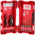 Product Image of 8 Piece Impact Step and Drill Bit Set, 48-89-9252