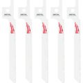 Product Image of 3-1/2" 24 TPI SAWZALL Blade for Metal Scroll (Pack of 5), 49-00-5324