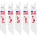 Product Image of 4" 6 TPI SAWZALL Blade for Wood with Nails (Pack of 5), 49-00-5460