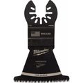 Product Image of 2-1/2" High Carbon Steel Precision Tooth Hardwood Oscillating Multi-Tool Blade (1 Piece)