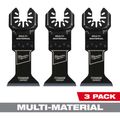 Product Image of 1-3/4" Bi-Metal Multi-Material Universal Fit Oscillating Multi-Tool Blade (Pack of 3)