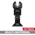 Product Image of 1-3/4" Bi-Metal Multi-Material Universal Fit Oscillating Multi-Tool Blade (Pack of 10)