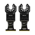 Product Image of 1-3/8" Carbide Teeth Metal Universal Fit Oscillating Multi-Tool Blade (Pack of 2), 49-25-1502