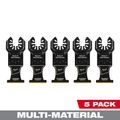 Product Image of OPEN-LOK 1-3/8" Carbide Teeth Multi-Material Multi-Tool Blades (5 Pack), 49-25-1525